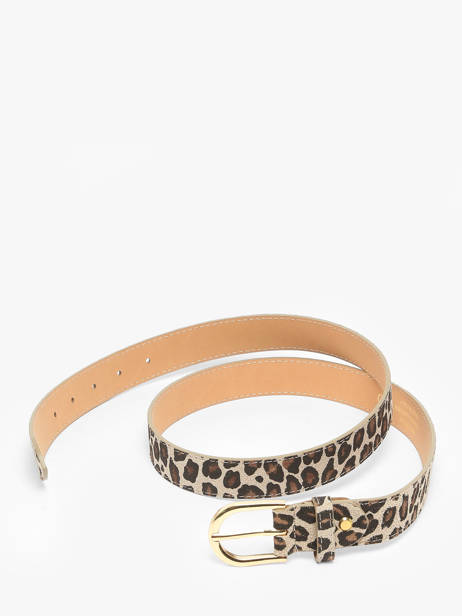 Riem Milano Beige velvet leopardo VL25067 ander zicht 2